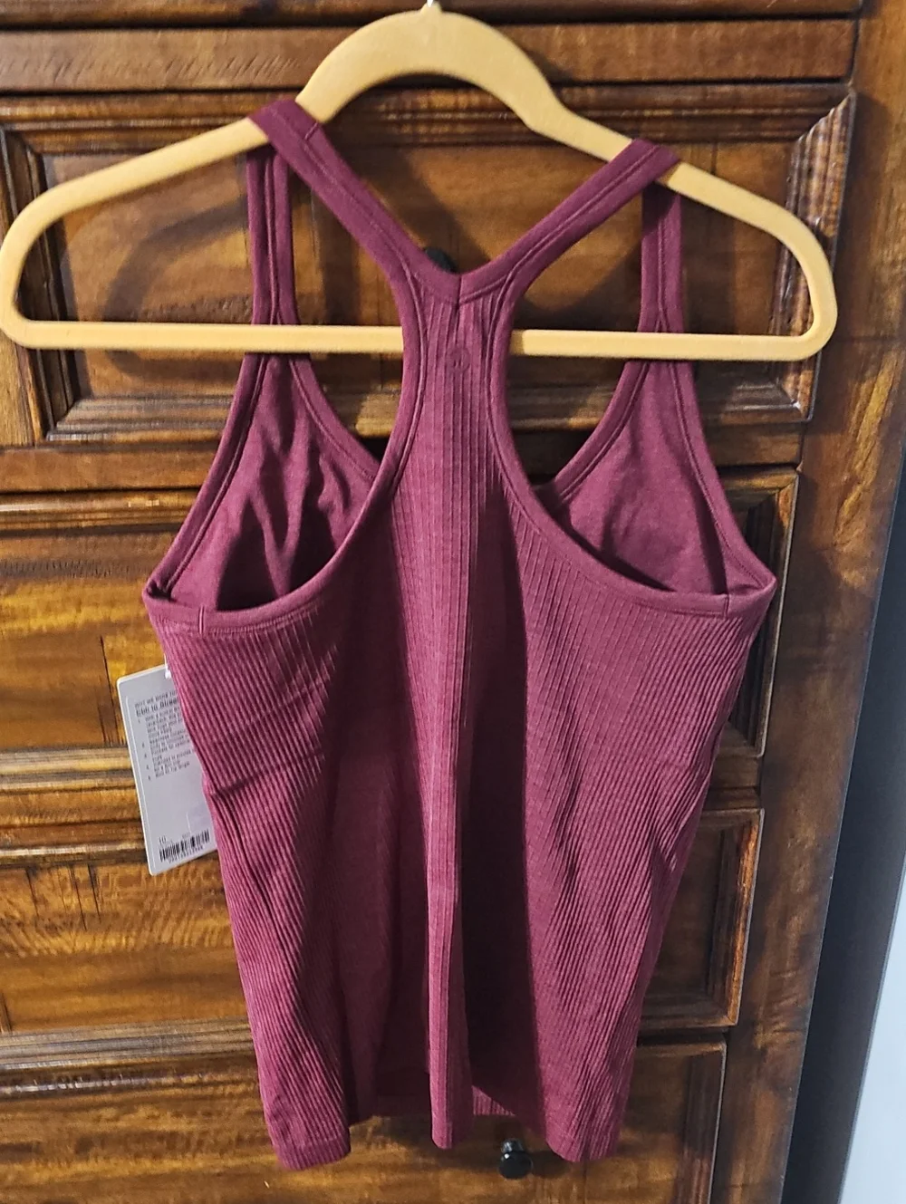 Lululemon Ebb To Street Tank!! Womens Sz 10, BBAY, Rare Color!! Ribbed B/C Cup!